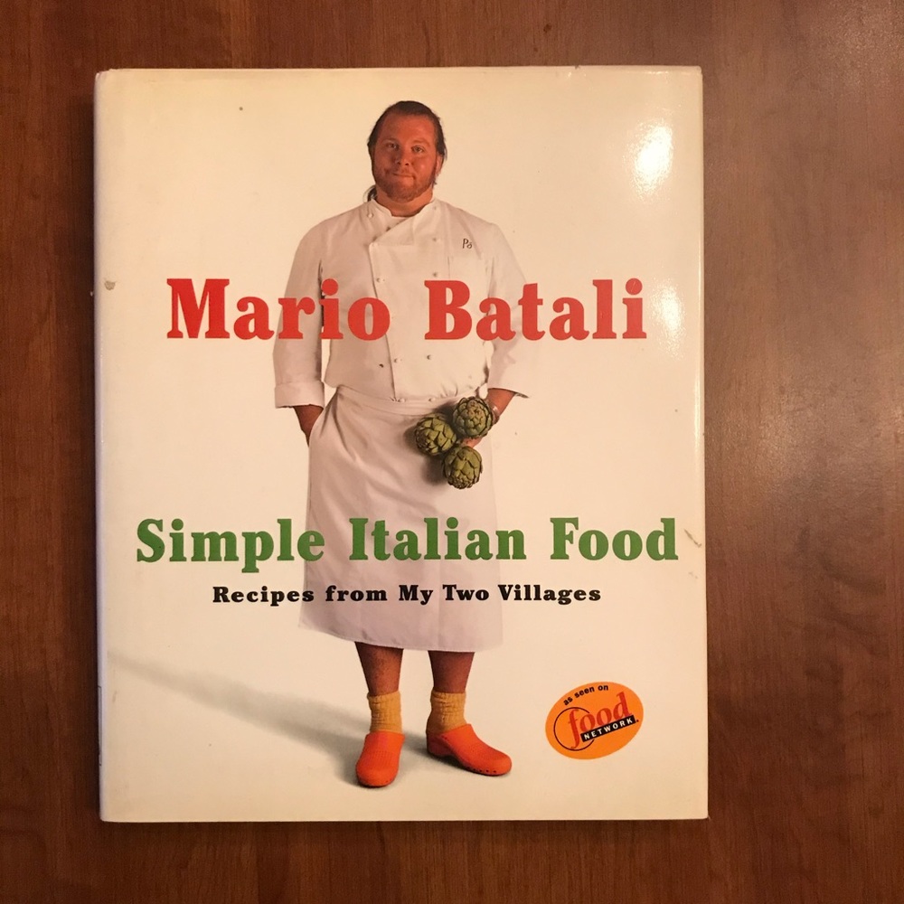 Mario Batali Simple Italian Food - Recipes from my two villages - hardcover